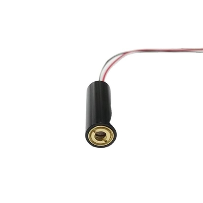 650nm 5VDC Line Laser Module με 5000 ώρες διάρκεια ζωής και χρυσοχρωματισμένο σκελετό από χαλκό