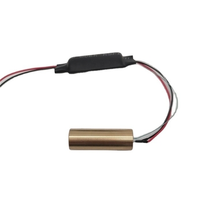 Βιομηχανική τάξη 5V 1-5mW Green Dot Sight Laser Module με τάση και λειτουργία 3.5-5.5V