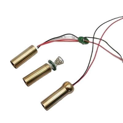 Βιομηχανική τάξη 5V 1-5mW Green Dot Sight Laser Module με τάση και λειτουργία 3.5-5.5V