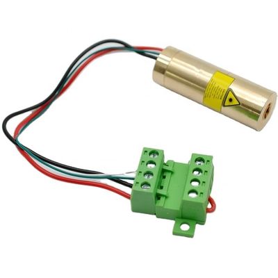 Βιομηχανική ποιότητα 1000mW Green Dot Laser Module Transverse TEM10 Τρόπος ισχύος εξόδου CW