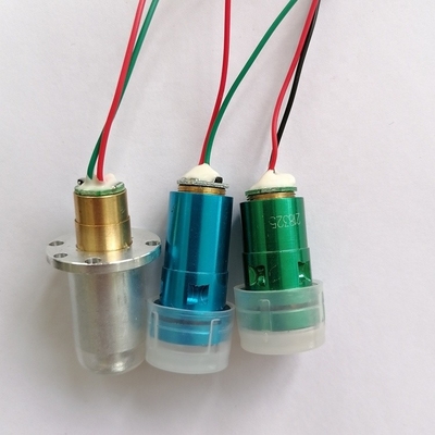 Μέγιστο ρεύμα λειτουργίας 430mA 530nm 545nm 555nm Πράσινη μονάδα λέιζερ για επίπεδα λέιζερ