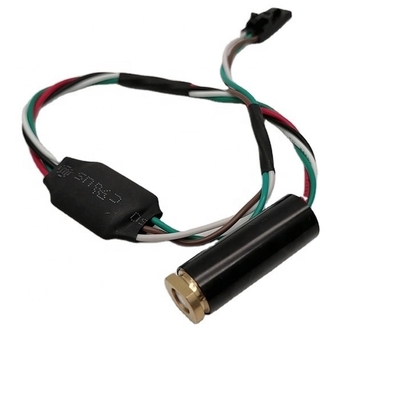 12mm Laser Module με εσωτερικό PCB μήκος κύματος 545nm ισχύς 50mW θερμοκρασία -30 έως 50C