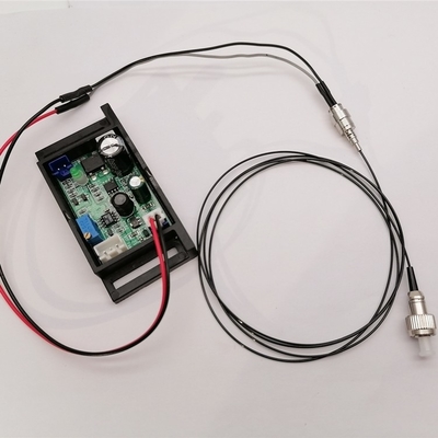 Σταθερή λειτουργία ισχύος εξόδου 490nm CW Fiber Coupled Laser Module για εφαρμογές ακριβείας
