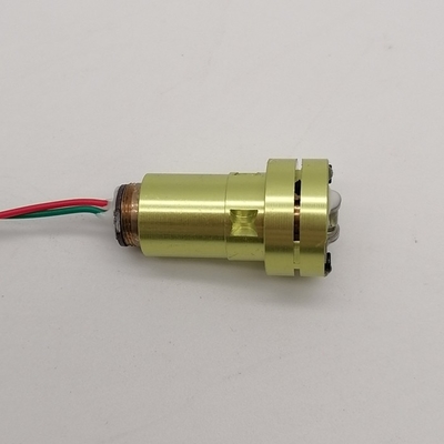 Λάσενς 555nm 15mW Line Laser Module CW Έκδοση εντός εύρους θερμοκρασίας -10 έως 50C