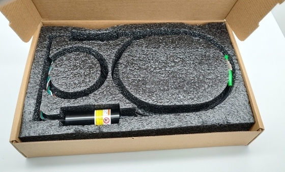 Συμπλεγμένη οπτική ίνα APC Module Green Laser 520nm 30mw Ημιαγωγός Laser