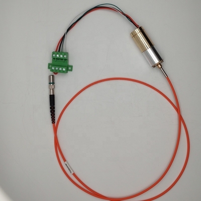 Ειδικό μήκος κύματος 20x55mm 545nm High Power Green Laser Head συνδυασμένο με 200μm Fiber