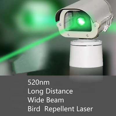 Ευρύ εύρος θερμοκρασίας 520nm 1W Green Laser Bird Repellent Laser με υψηλή σταθερότητα