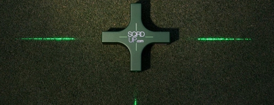 Βελτιώστε το παιχνίδι σας με το SQRDUP Golf Alignment Aid ορατό λέιζερ 545nm 146*146*44mm μέγεθος