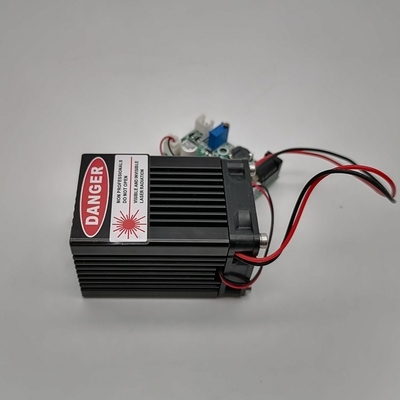 CW Output Power Mode 30-50mW DPSS Κίτρινη μονάδα λέιζερ για βιομηχανικές εφαρμογές