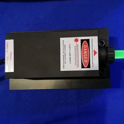 Λέιζερ στερεής κατάστασης DPSS με βάρος 1,8 KG και ύψος δέσμης 85 mm 100mW Κίτρινο Λέιζερ