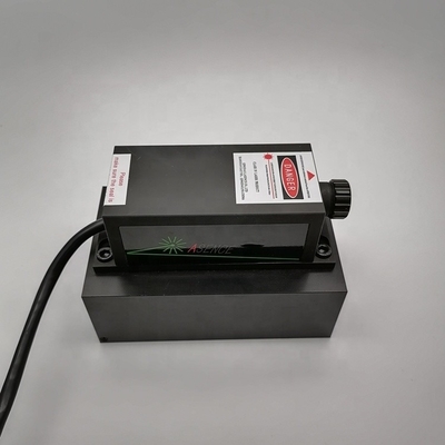 Λέιζερ στερεής κατάστασης DPSS με βάρος 1,8 KG και ύψος δέσμης 85 mm 100mW Κίτρινο Λέιζερ