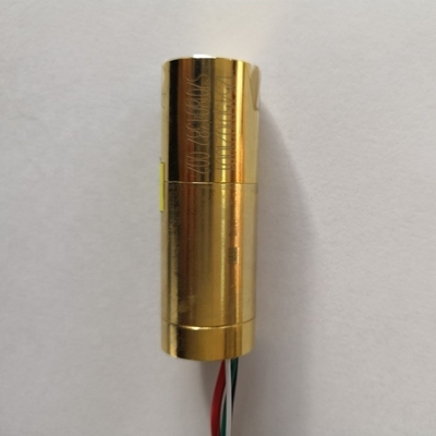 0.5mm Διαμέτρου δέσμης 561nm 50mW DPSS Κίτρινη μονάδα λέιζερ για ιατρική ή επιστήμη CW Output Power Mode