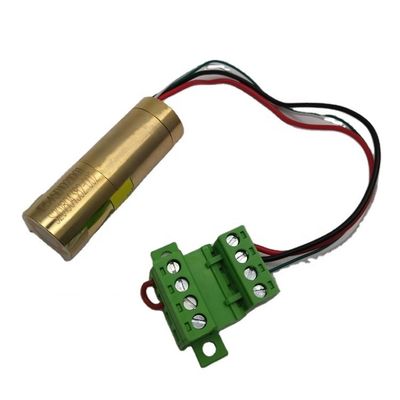 1mW 5mW Green Line Laser Module 520nm 532nm 545nm με μαύρο ανωτισμένο περίβλημα αλουμινίου