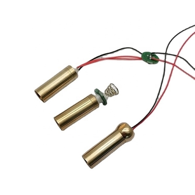 Μίνι 8 mm κίτρινη μονάδα λέιζερ PWM/50% κύκλος λειτουργίας ≤5 mm διάμετρος δέσμης για ισοπέδωση λέιζερ