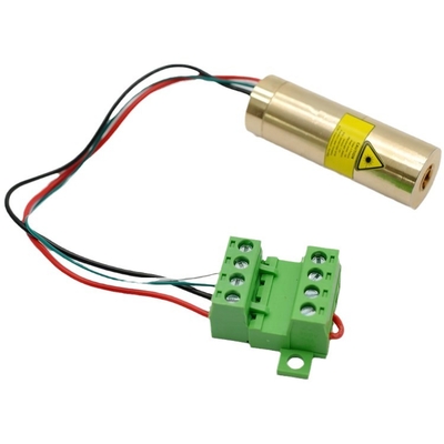 Λαζάρισμα 1W Green Laser Module Dot Laser με μήκος κύματος 545nm και ρυθμιζόμενο laser