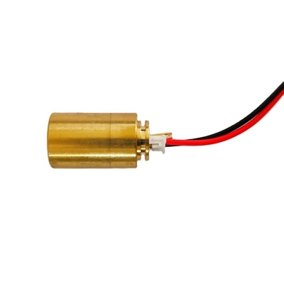 Στροφή του ανεμιστήρα 1/e2 βαθμός 56-64 520nm 5MW 30MW 50MW DOT Laser Module με κυκλώμα κίνησης APC