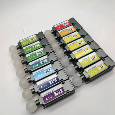 30mW CW 545nm Green Gaussian Line Laser Module με γωνία ανεμιστήρα 10/15/20/30/45/60/75/90/120°