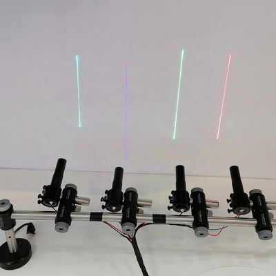 545nm 555nm 561nm 520nm Green Line Dot Laser Module σε μαύρο ανωτισμένο αλουμινένιο περίβλημα