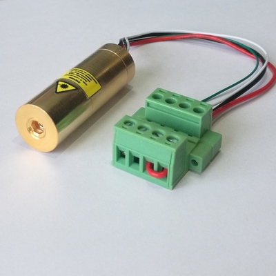 1.8-2.3V Υψηλή σταθερότητα 1.2W 555nm DPSS πράσινο λέιζερ για εργαστηριακά και επιστημονικά πειράματα