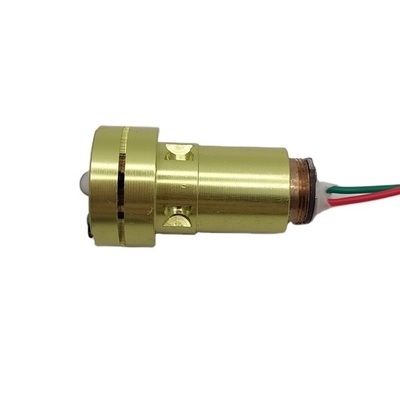 Τρόπος ισχύος εξόδου CW 555nm 551nm 15mW Green Laser Pointer Line Laser Diode Module
