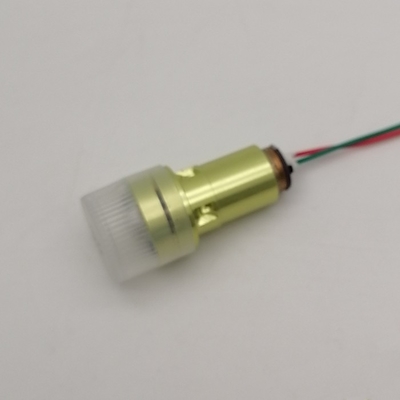 Τρόπος ισχύος εξόδου CW 555nm 551nm 15mW Green Laser Pointer Line Laser Diode Module