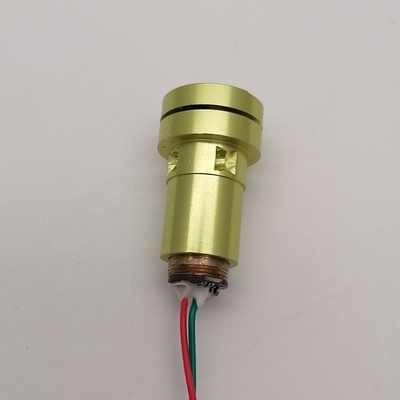 Τρόπος ισχύος εξόδου CW 555nm 551nm 15mW Green Laser Pointer Line Laser Diode Module